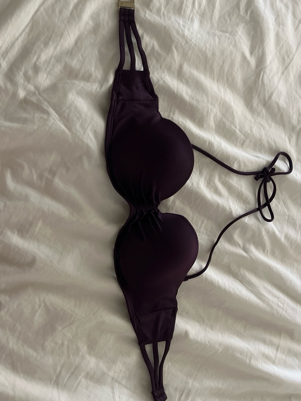 VS Dark purple bikini top